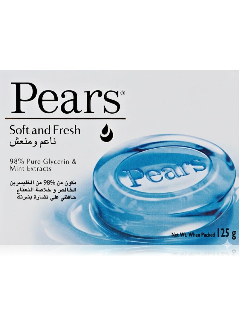 Pears 98% Glycerin and Natural Oils Soap,4 Pieces 125grams - Image 2